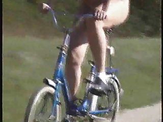 dildo bicycle outdoor