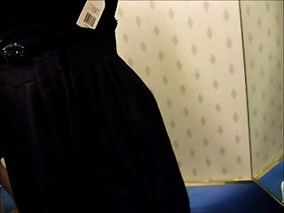 dressing room blowjob